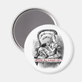 Durch das Blickfeld - Design #2 Magnet (Vorderseite/Rückseite)