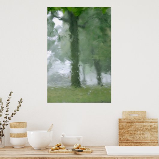 Durch das Blickfeld Poster (Küche)