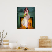 Durch das Button nach oben Poster (Küche)