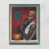 Durch das Fenster 1992 Postkarte (Vorderseite)