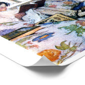 Durch das Fenster im Winter, Jessie Willcox Smith Poster (Ecke)