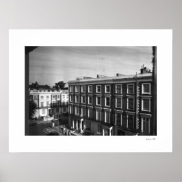 DURCH DAS FENSTER London Fotografy Poster