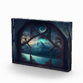 Durch das Fenster "Mondlicht" Fotoblock (Rechts)