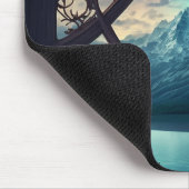 Durch das Fenster "Mondlicht" Mousepad (Ecke)