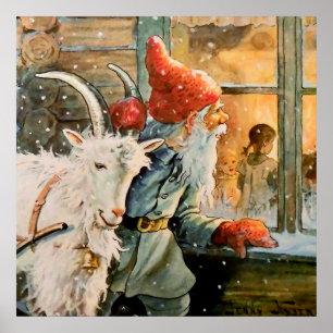 „Durch das Fenster“ von Jenny Nystrom Poster