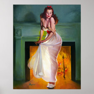 Durch das Feuer-Button oben Poster