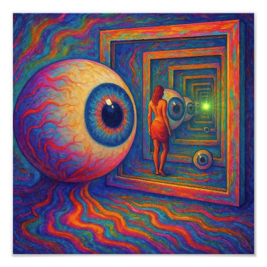 "Durch das Gefängnis" Fotodruck (Vorne)