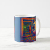 "Durch das Gefängnis" Kaffeetasse (VorderseiteRechts)