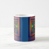 "Durch das Gefängnis" Kaffeetasse (Mittel)