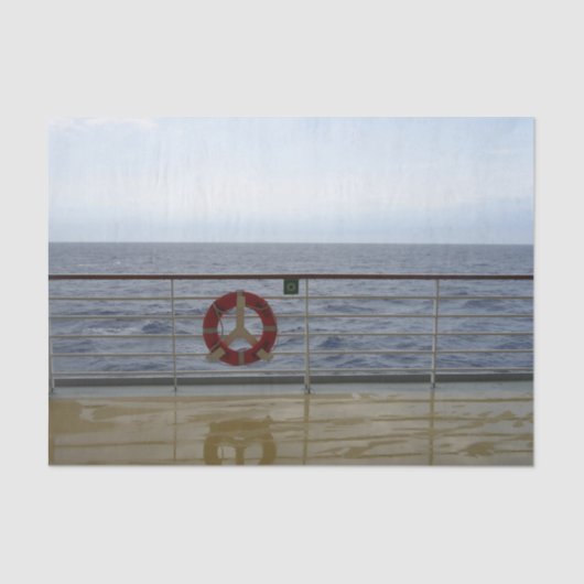 Durch das Geländer Seidenpapier (Vorderseite)