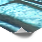 durch das Glas Poster (Ecke)