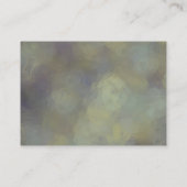 Durch das Glas Visitenkarte (Rückseite)