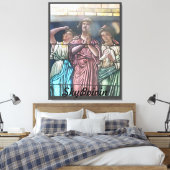 durch das Glasposter Leinwanddruck (Insitu (Schlafzimmer))