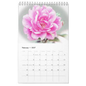 Durch das Jahr mit Blume Kalender (Feb 2027)