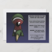 Durch das Keyhole, Einladung (Rückseite)