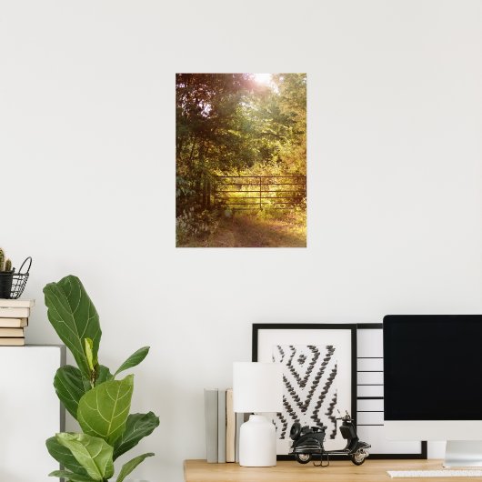 Durch das Landtor Poster (Heimbüro)