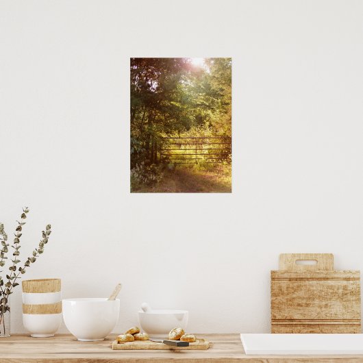 Durch das Landtor Poster (Küche)