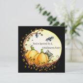 Durch das Licht der Mond-Einladung Einladung (Stehend Vorderseite)