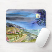 Durch das Licht des silbernen Mondes Mousepad (Mit Mouse)