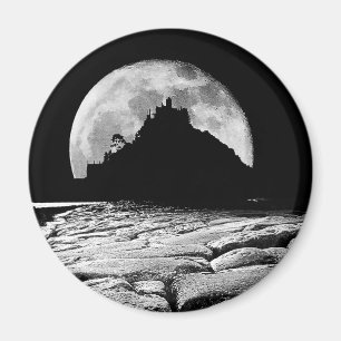 Durch das Licht des silbrigen Mondes Magnet