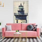 Durch das Licht Leinwanddruck (Insitu (Wohnzimmer))