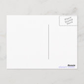 durch das Licht Postkarte (Rückseite)