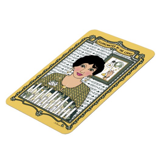 durch das Light_C_4x6 Kühlschrank Magnet beleuchte (Linke Seite)