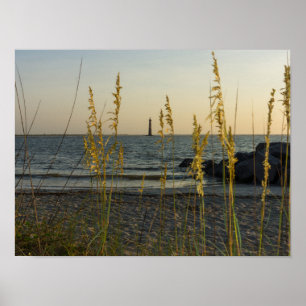 Durch das Meer Hafer Poster