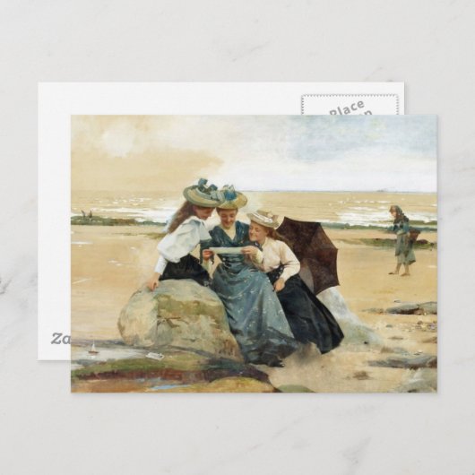 Durch das Meer Postkarte (Vorne/Hinten)