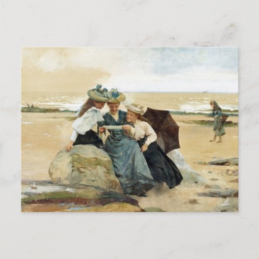 Durch das Meer Postkarte (Vorderseite)