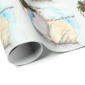 Durch das Meeresumhüllungspapier Geschenkpapier (Rolleneckpunkt)