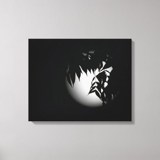 Durch das Mondlicht Leinwanddruck (Vorderseite)