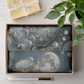 DURCH DAS MOONLIGHT-DECOUPAGE-GEWEBEPAPIER VERBREI SEIDENPAPIER (Geschenk)