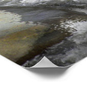 Durch das Riesenboulders-Poster Poster (Ecke)