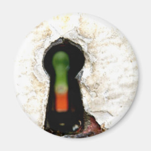 durch das Schlüsselloch Magnet