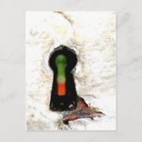 durch das Schlüsselloch