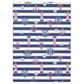 Durch das Seemuster Klemmbrett (Rückseite)