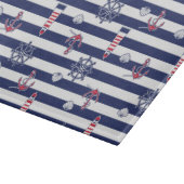 Durch das Seemuster Schneidebrett (Ecke)