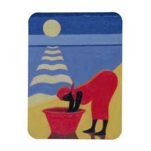 Durch das Seeufer 1998 Magnet