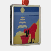 Durch das Seeufer 1998 Silbernes Ornament (Rechts)