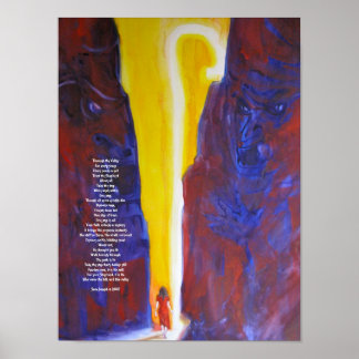 Durch das Tal Poster