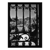 Durch das Tor Fotodruck (Vorne)