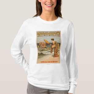 Durch das traurige Meer bewegt "Mitteilung von T-Shirt