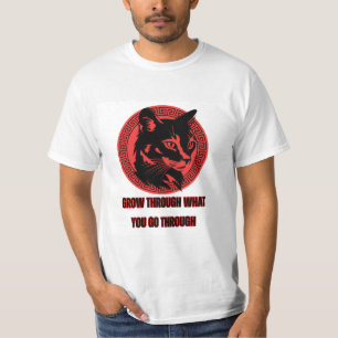 Durch das, was du durchmachst" - inspirierend T-Shirt
