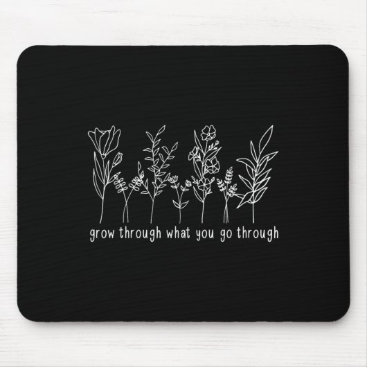 Durch das, was Sie durch die psychischen Gesundhei Mousepad (Vorne)