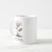 Durch das, was Sie durch Inspiration gehen Kaffeetasse (Vorderseite Links)