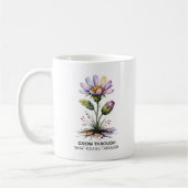 Durch das, was Sie durch Inspiration gehen Kaffeetasse (Links)