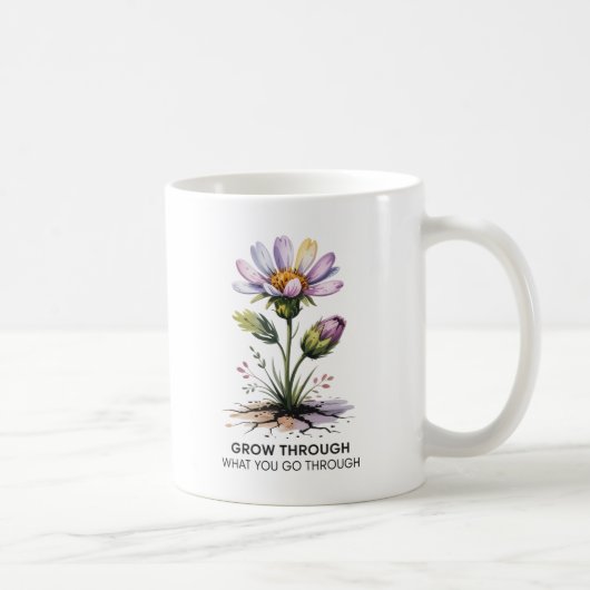 Durch das, was Sie durch Inspiration gehen Kaffeetasse (Rechts)