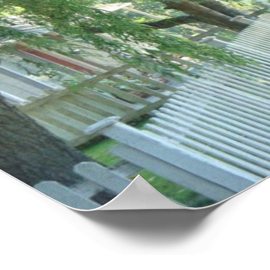 Durch das weinende Willow Poster (Ecke)