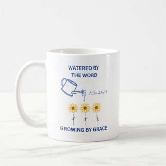 Durch das Wort gewässert, durch Gnade wachsend Chr Kaffeetasse